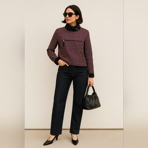 Marni Stylish Black and Red Women's Top